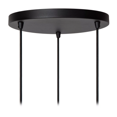 ROSAS - Lampa wisząca - Ø 43 cm - 3xE27 - Black 21433/13/30 Lucide